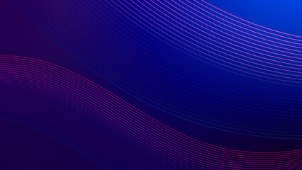 Modern abstract wave curve background design with halftone dark blue outlines. Suitable for posters, flyers, websites, covers, banners, advertisements, etc