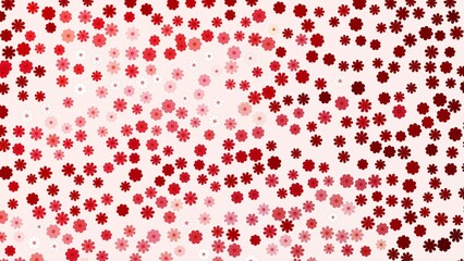 ジェネラティヴ　コスモス　ボロノイピンクレッド細め