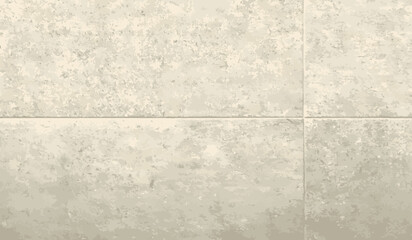 Cement tile wall pattern vector wallpaper, toilet wall texture vector background