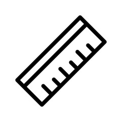 ruler line icon illustration vector graphic