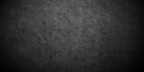 Fototapeta na wymiar Dark black grunge textured concrete background. Panorama dark grey black slate background or texture. Vector black concrete texture. Stone wall background. 
