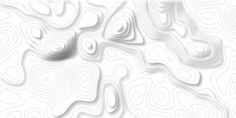 Topographic map background. silver line topography maount map contour background, geographic grid. Abstract vector illustration.	
