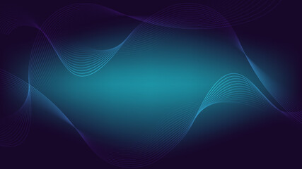Abstract technology digital futuristic concept glowing blue  on dark background.