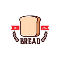 Bread logo. Simple bread logo. Bread logo template