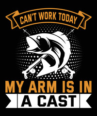 fishing t-shirt design