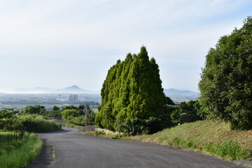Japanese country road