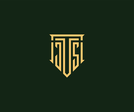 JTS word logo design
