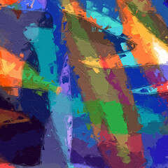 Naklejka premium abstract colorful geometric texture illustration