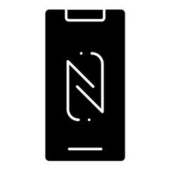 nfc solid icon