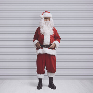 Santa Claus arrested at the police department
