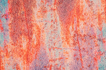 Abstract wall  texture colour with retro material wallpaper paint.