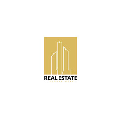 smart Building logo design with modern concept. city building construction abstract for logo design inspiration. 