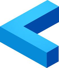 3d arrows element color