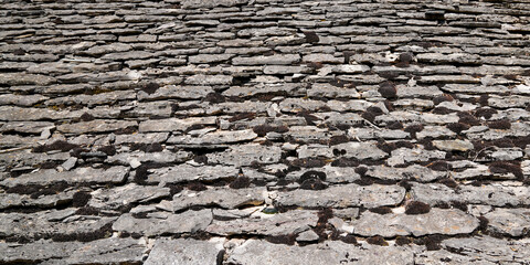 cobblestones in a cobbled street tile stone wall background ancient wallpaper