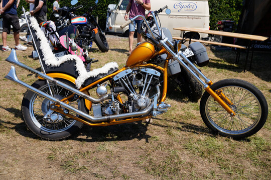 harley davidson custom chopper roadster motorbike american retro Motorcycle