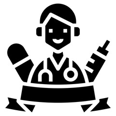 Doctor icon symbol element