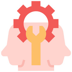 Mine thinkingt icon symbol element