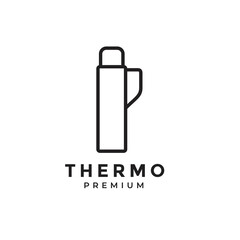 thermo water logo design vectror graphic illustration