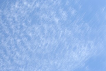 Picturesque view of blue sky with white clouds