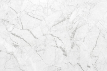 White marble texture with natural pattern for background or design art work.