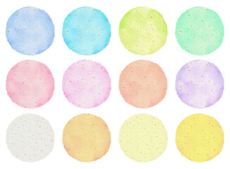 金箔和紙フレーム【円/明色】