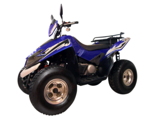 blue quad bike transparent