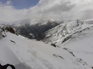 Montaña nieve