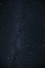 Fototapeta premium The milky way on a dark starry night