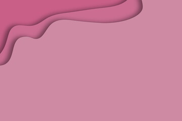 trendy pastel pink gradient wallpaper with waves and blank space