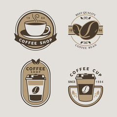 Coffee logo collection
