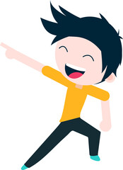 Cute Cartoon Character Design Isolated icons People Cartoon Character Flat illustration Png #13