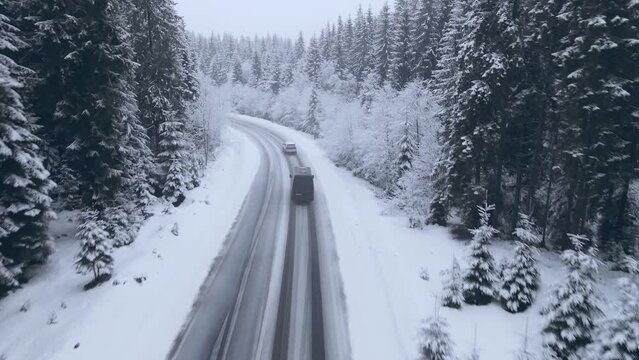 Dawn over the mountains of the Alps, Norway, Carpathians, Chile, Andes. Snow and