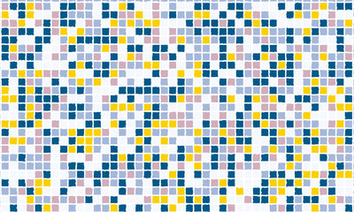 seamless pattern mosaic pattern in pastel colors