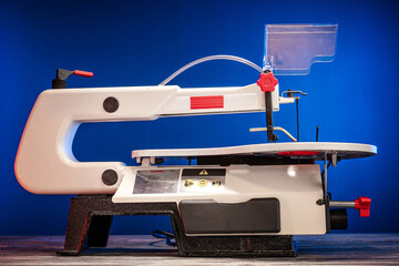 Jigsaw machine. Wood cutting machine