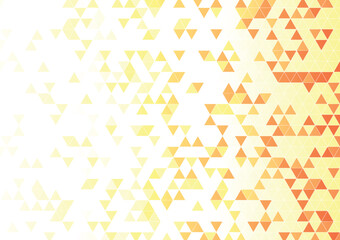Gold fade glitter polygon background
