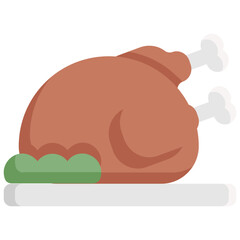 turkey grilled icon