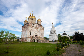 Fototapeta na wymiar Moscow region, city of Mozhaisk. Luzhetsky Ferapontov Monastery