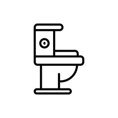 Art illustration symbol icon furniture logo household design sketch hand draw of toilet closet 