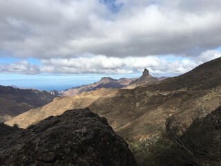Fototapeta premium Montagnes aux Canaries