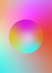 Gradient Sphere Aura Background