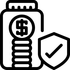 Obraz premium protection icon