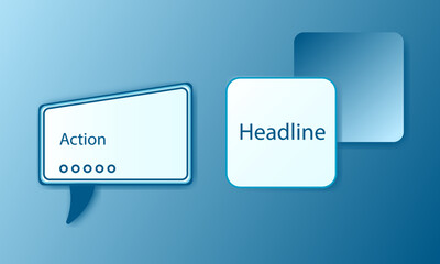 background with big space for headline and call to action