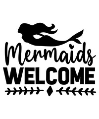 Mermaid SVG Bundle, Mermaid Tail, Mermaid Party,Mermaid SVG Bundle, Mermaid Monogram svg, cute mermaid, Mermaid clipart, Sea Beach svg, Mermaid Tail SVG, Mermaid Layer, PNG, Vector, CriCut,Mermaid SVG - obrazy, fototapety, plakaty