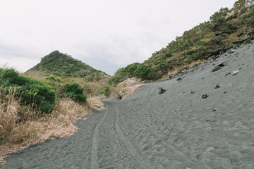 伊豆大島の三原山トレイル