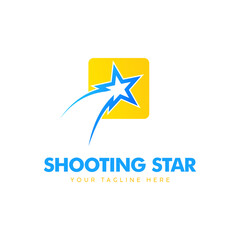 Obraz premium Shooting star logo design