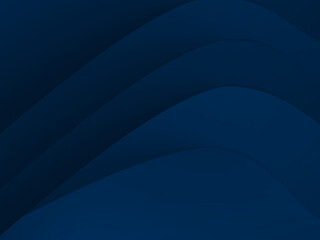 Top view, soft blurred lines curve pattern texture for background design or illustration, blue colour, card, brochure, banner, template