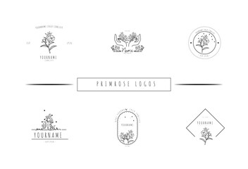 primrose minimal logo design