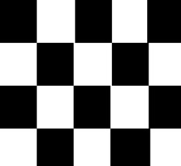 black and white checkered background