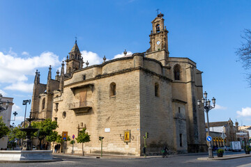 Church of Santiago in Jerez de la Frontera, Cadiz, Andalusia, Spain