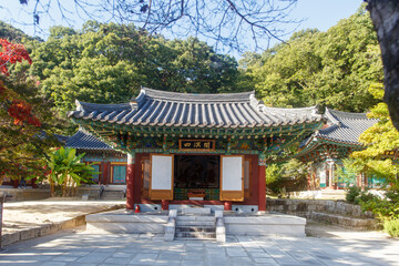 가을날의 직지사